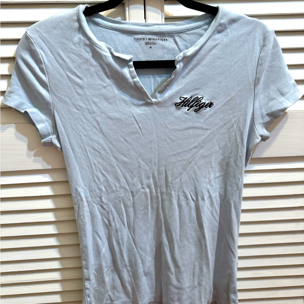 Tommy Hilfiger blue top